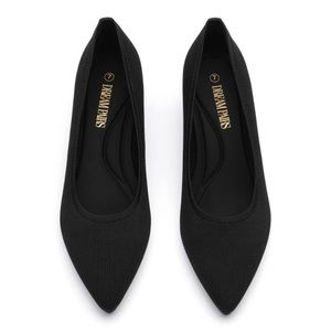 Shein DREAM PAIRS Women's Chunky Low Block Heels Closed Toe Work Pumps US 8